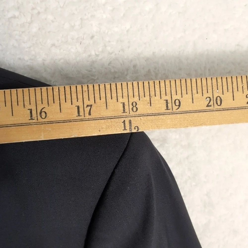 John Varvatos USA‎ Sport Coat Mens 40 Black 2 Button Cotton Modern Blazer